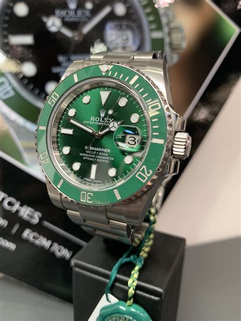 green face hulk rolex|rolex hulk current prices.